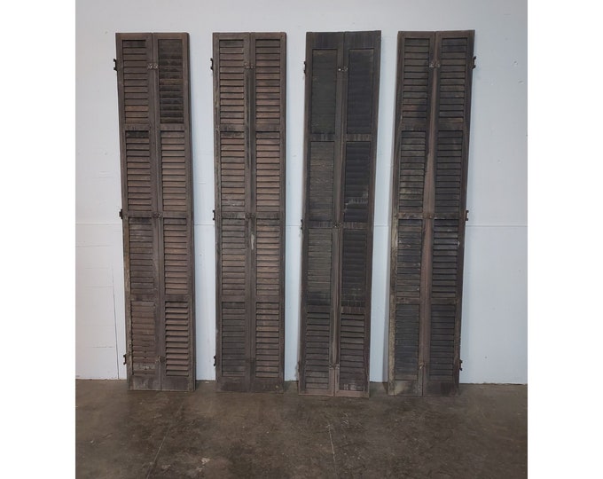 Set Of Early 1800's Bifold Shutters # 187751 Shipping is not free please conatct us before purchase Thanks