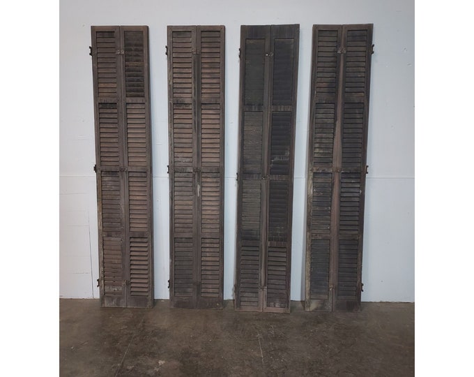 Set Of Early 1800's Bifold Shutters # 187751 Shipping is not a 1.00 Shipping is not free please contact us before purchase Thanks