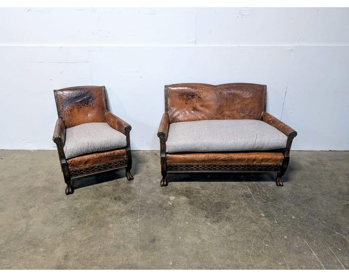 1930,s Bauhaus Settee And Chair # 200005 Shipping is not a 1.00 Shipping is not free please contact us before purchase Thanks