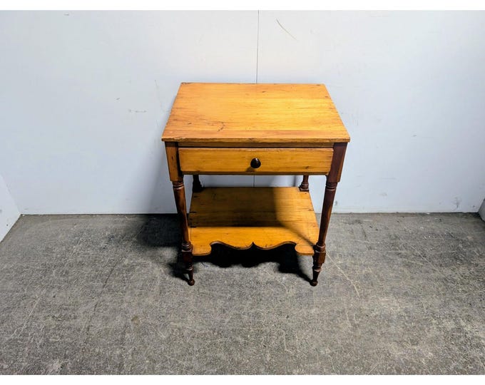 1890,s One Drawer Maple Table # 198156 Shipping is not a 1.00 Shipping is not free please contact us before purchase Thanks