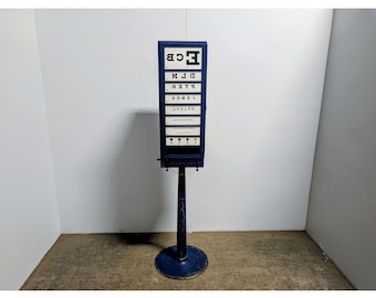 Very Cool 1940,s Eye Exam Stand # 201286 Shipping is not a 1.00 Shipping is not free please contact us before purchase Thanks