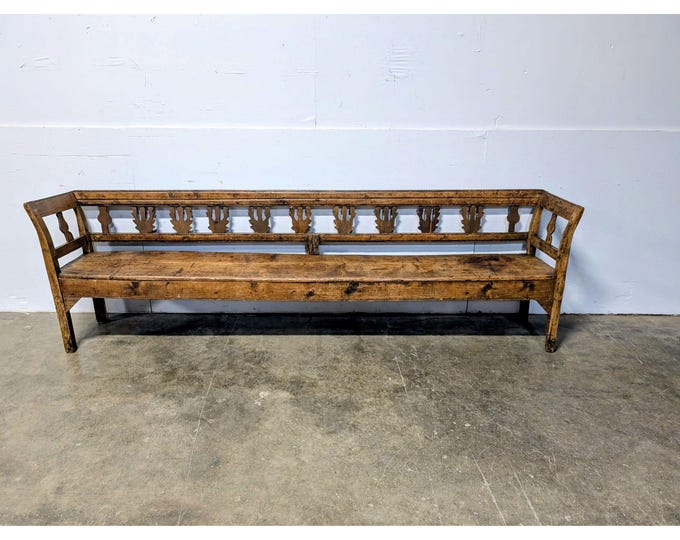 MID 1800,S ROMANIAN BENCH # 200387 Shipping is not a 1.00 Shipping is not free please contact us before purchase Thanks