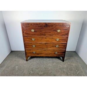1810,s Hepplewhite Mahogany Four Drawer Chest Of Drawers # 197882 Shipping is not a 1.00
