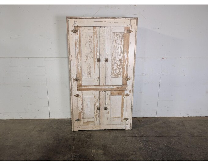 Mid 1800,s Four Door Cupboard # 196743 Shipping is not a 1.00 Shipping is not free please contact us before purchase Thanks