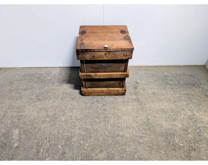 1920,s General Store Storage Bin # 200281 Shipping is not a 1.00 Shipping is not free please contact us before purchase Thanks