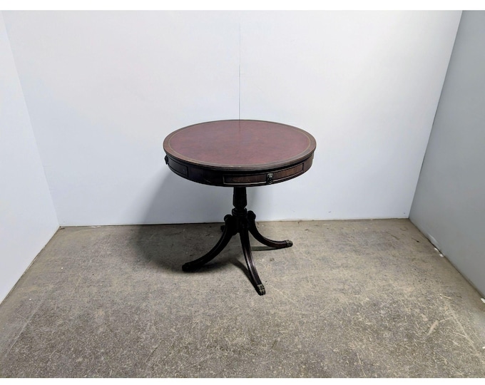 1940,S LEATHER TOP TABLE # 199767 Shipping is not a 1.00 Shipping is not free please contact us before purchase Thanks