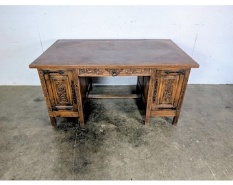 Mid 1800,s French Oak Partners Desk # 197637 Shipping is not a 1.00 Shipping is not free please contact us before purchase Thanks