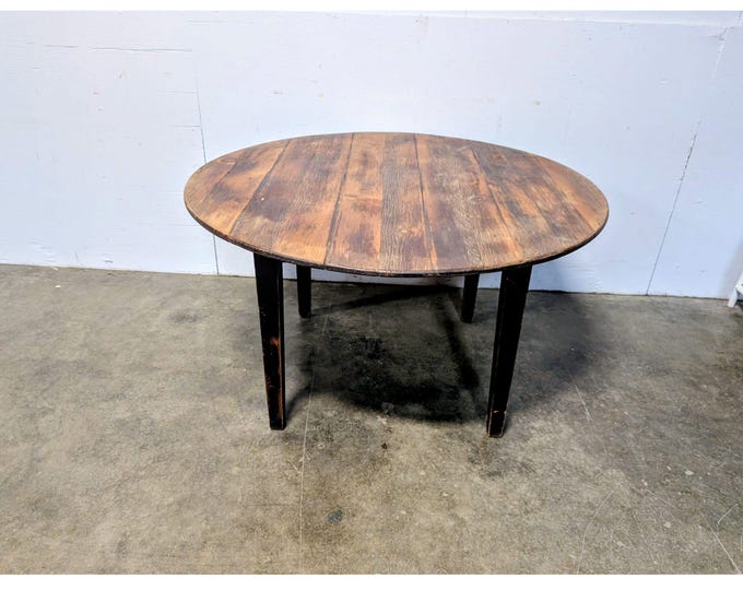 1940,S ROUND PINE TABLE # 201016 Shipping is not a 1.00 Shipping is not free please contact us before purchase Thanks