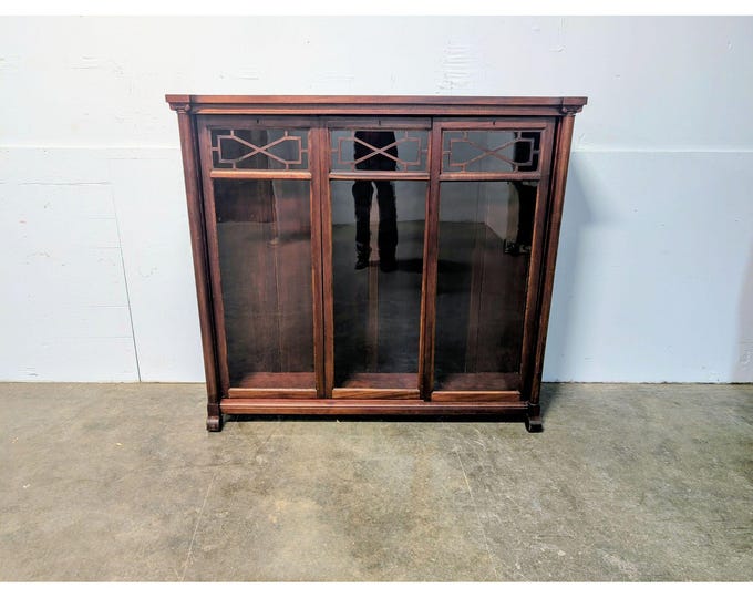 1890,s Three Door Mahogany Bookcase # 199839 Shipping is not a 1.00 Shipping is not free please contact us before purchase Thanks