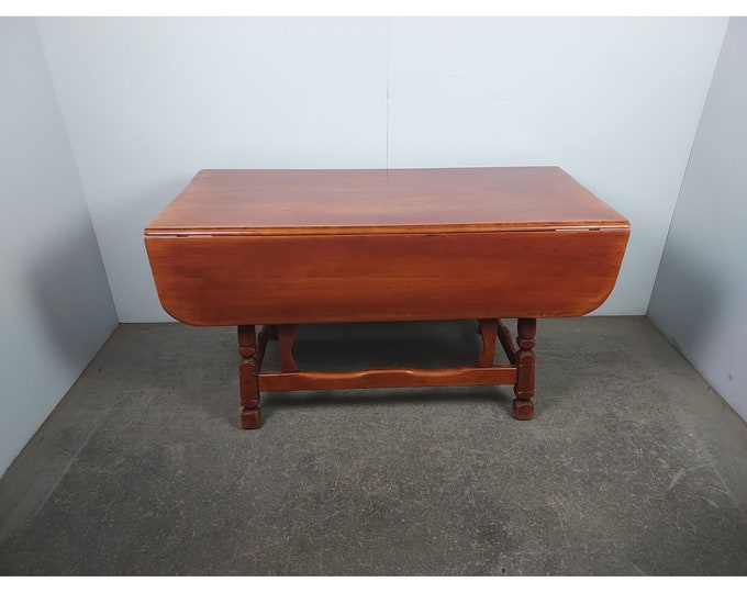 Cushman / Herman De Veries Drop Leaf Table # 192686 Shipping is not free please conatct us before purchase Thanks