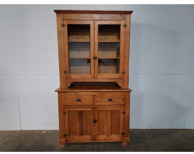 1860,S PINE CUPBOARD # 194782 Shipping is not free please conatct us before purchase Thanks
