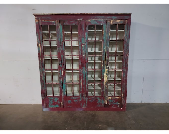 1880'S FOUR DOOR CABINET # 194060 Shipping is not free please conatct us before purchase Thanks