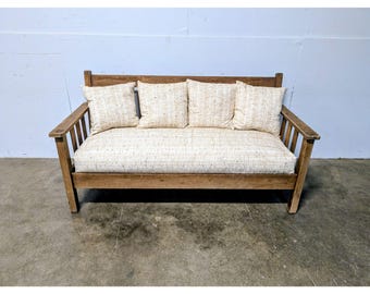 1930,S MISSION OAK SETTEE # 201032 Shipping is not a 1.00 Shipping is not free please contact us before purchase Thanks