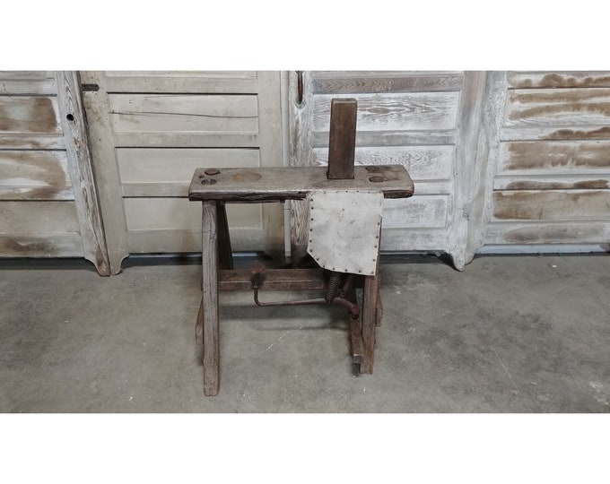 MID 1800'S COBBLERS BENCH # 185540 Shipping is not free please conatct us before purchase Thanks
