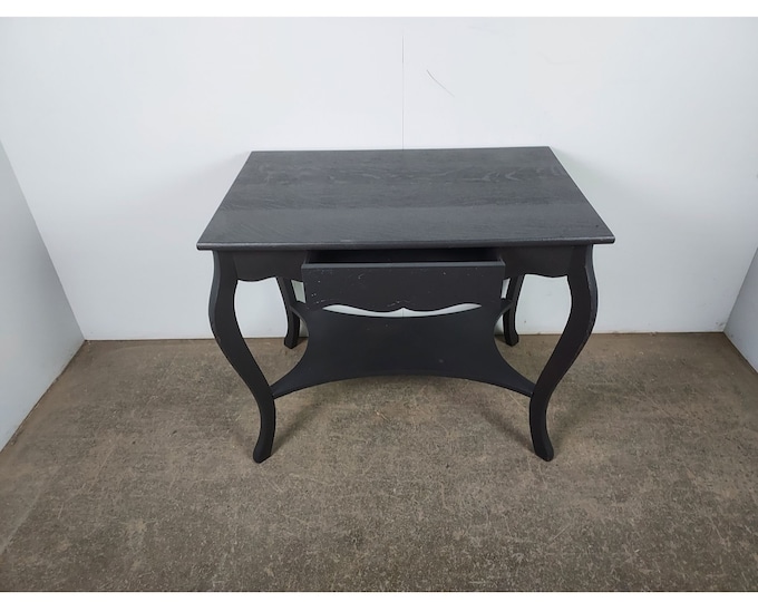1920,s Oak Painted One Drawer Table # 195166 Shipping is not a 1.00 Shipping is not free please contact us before purchase Thanks