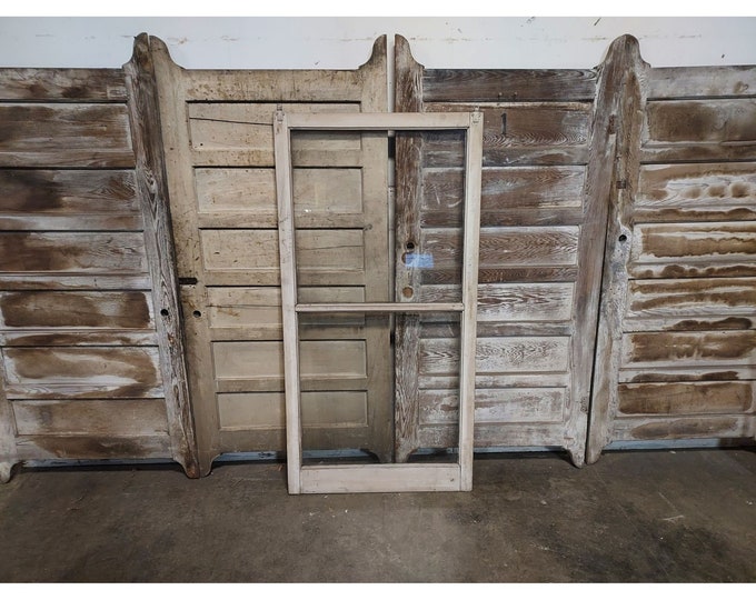 2 PANE ANTIQUE WINDOW # 186598 Shipping is not free please conatct us before purchase Thanks