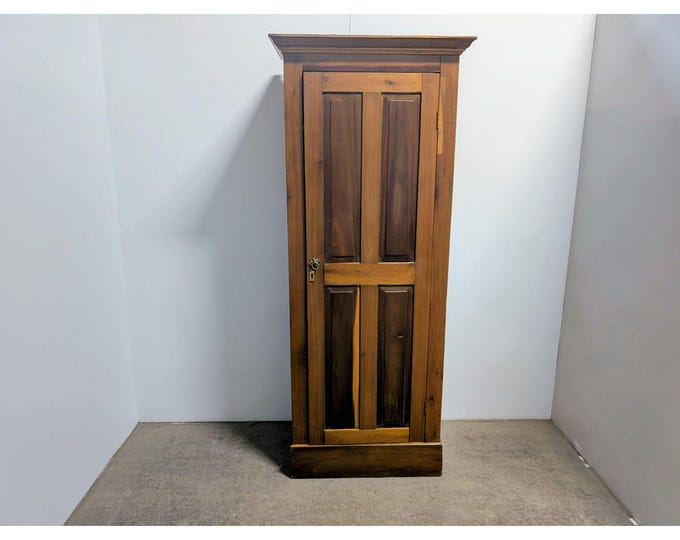 1900,s One Door Oak And Popular Wood Cupboard # 199410 Shipping is not a 1.00 Shipping is not free please contact us before purchase Thanks