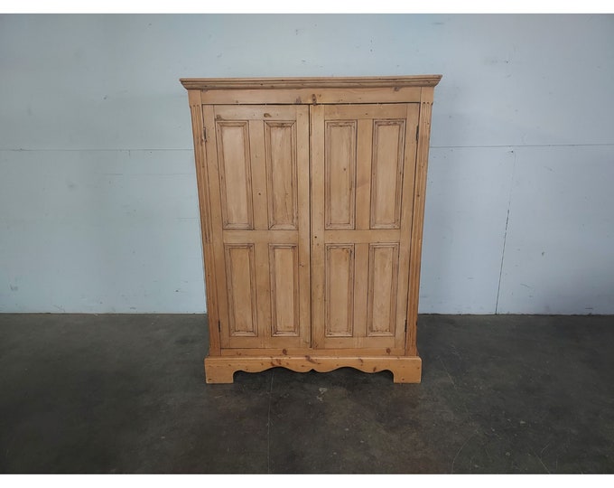 Mid 1800,s Irish Pine Cupboard # 192595 Shipping is not free please conatct us before purchase Thanks