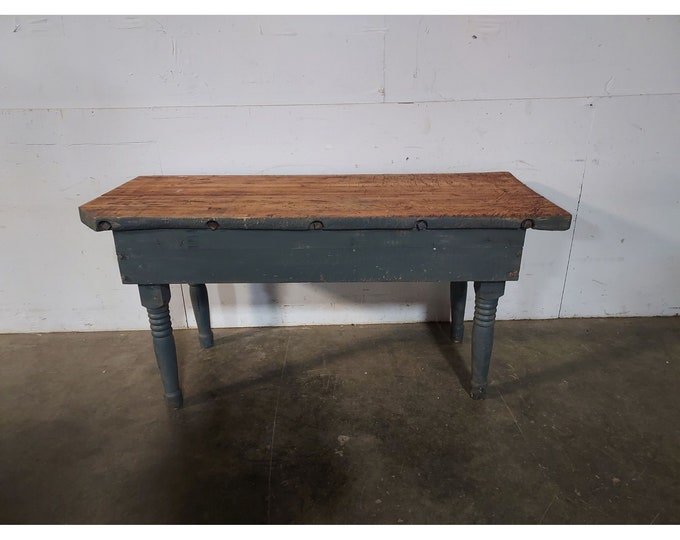 Mid 1800,s Butcher Block Work Table # 194517 Shipping is not free please conatct us before purchase Thanks