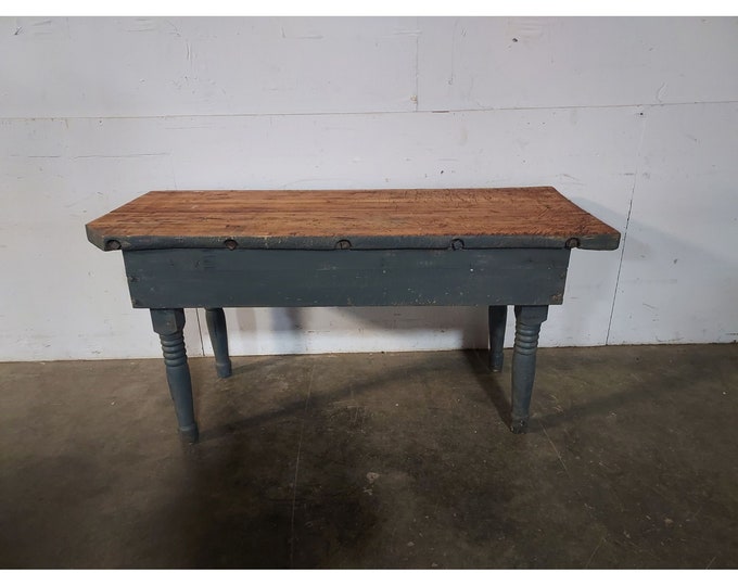 Mid 1800,s Butcher Block Work Table # 194517 Shipping is not a 1.00 Shipping is not free please contact us before purchase Thanks