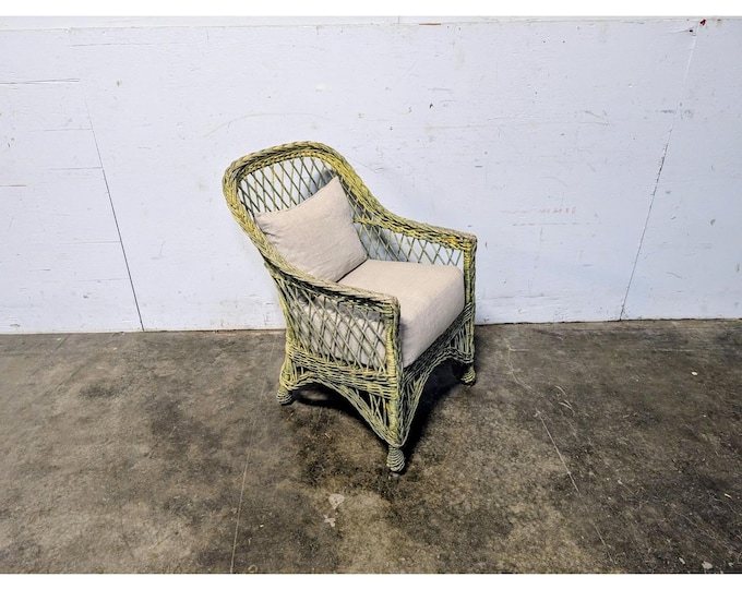 1920,S WICKER ARM CHAIR # 198167 Shipping is not a 1.00 Shipping is not free please contact us before purchase Thanks