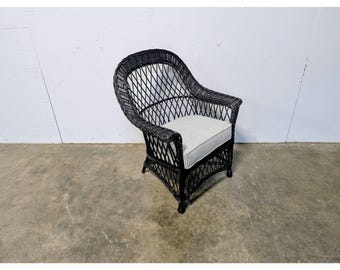 1920,S WICKER ARM CHAIR # 201069 Shipping is not a 1.00 Shipping is not free please contact us before purchase Thanks