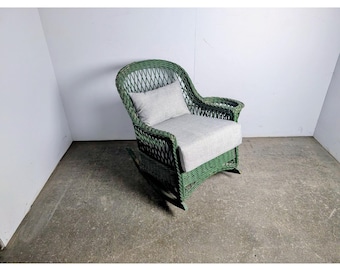 1920,S WICKER ROCKING CHAIR # 198098 Shipping is not a 1.00 Shipping is not free please contact us before purchase Thanks