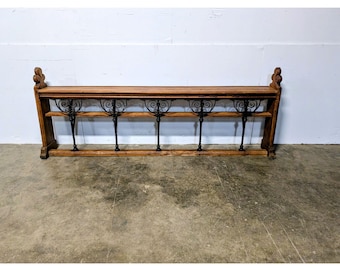 1900,s Wood And Iron Railing # 200859 Shipping is not a 1.00 Shipping is not free please contact us before purchase Thanks