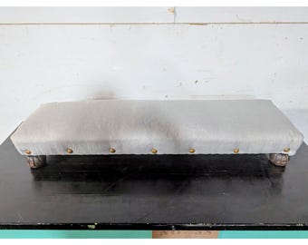 1850,s Bench With Carved Bun Feet # 198046 Shipping is not a 1.00 Shipping is not free please contact us before purchase Thanks
