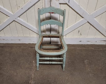 Pair of 1890's Country Chairs # 186480 Shipping is not a 1.00 Shipping is not free please contact us before purchase Thanks