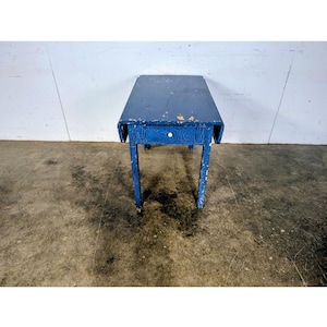 1900,s One Drawer Drop Leaf Table # 197739 Shipping is not a 1.00 Shipping is not free please contact us before purchase Thanks