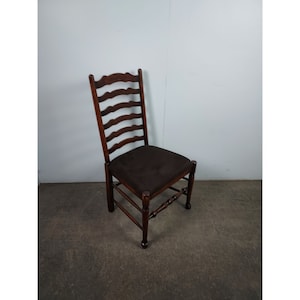 Vintage Ladder Back Side Chair # 194971 Shipping is not a 1.00 Shipping is not free please contact us before purchase Thanks