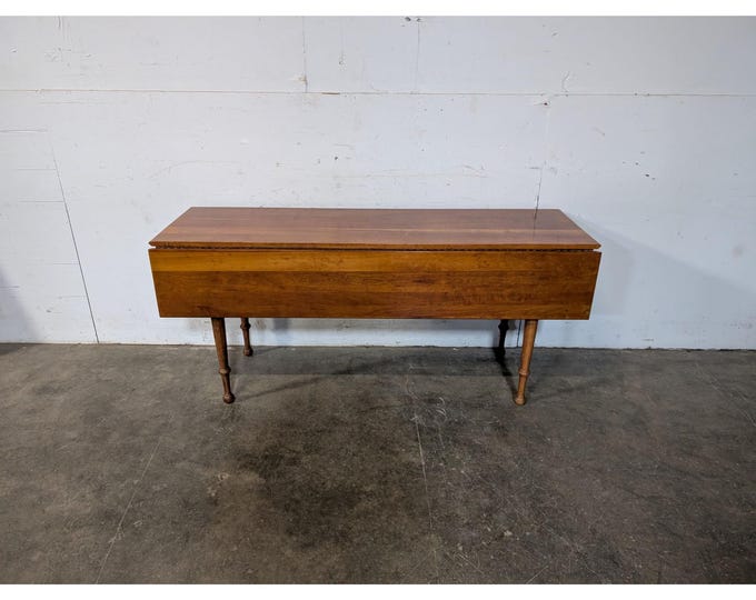 1940,s Cherry Drop Leaf Harvest Table # 196119 Shipping is not a 1.00 Shipping is not free please contact us before purchase Thanks