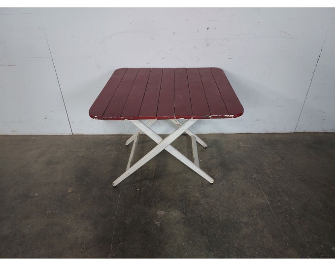 1940,s Maine Camp Folding Table Wonderful ! # 194400 Shipping is not free please conatct us before purchase Thanks