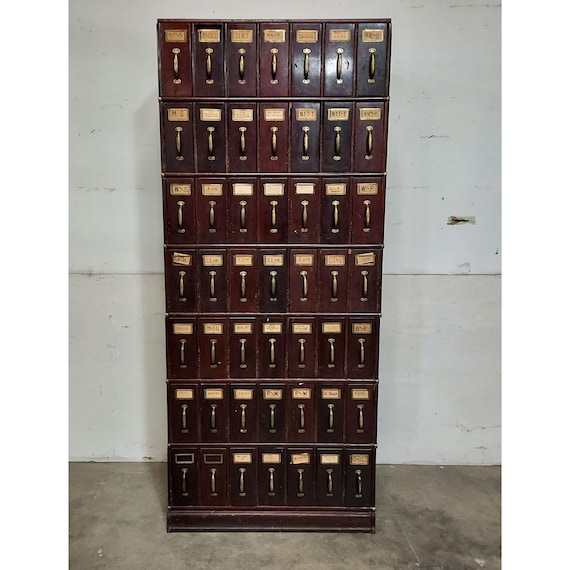 Antique filing cabinet for 2024 sale near me
