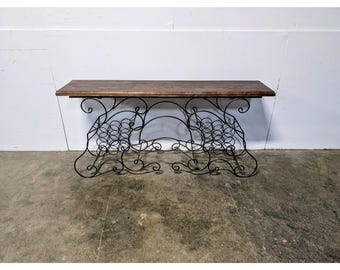 1940,S WINE RACK CONSOLE # 199736 Shipping is not a 1.00 Shipping is not free please contact us before purchase Thanks