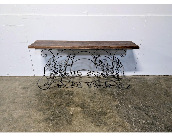 1940,S WINE RACK CONSOLE # 199736 Shipping is not a 1.00 Shipping is not free please contact us before purchase Thanks
