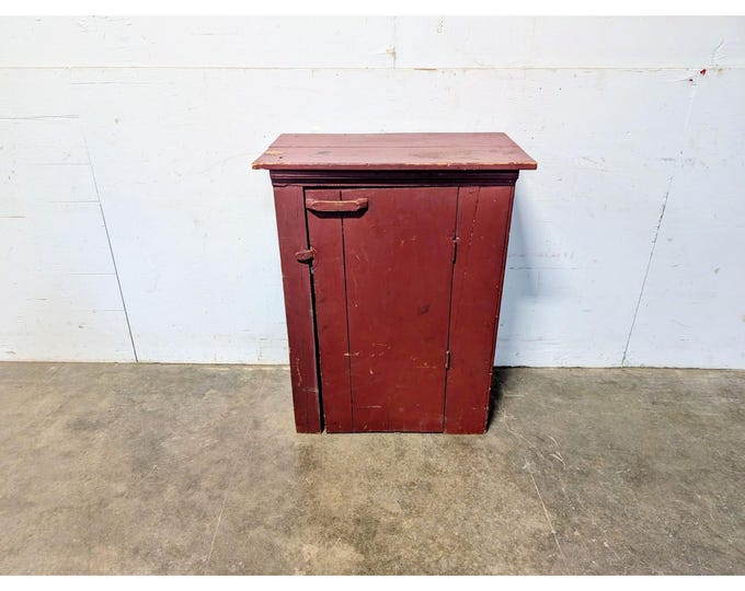Mid 1800,s One Door Cupboard # 198645 Shipping is not a 1.00 Shipping is not free please contact us before purchase Thanks