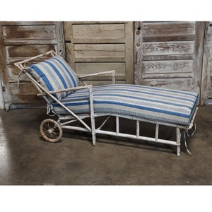 1920&#39;S RATTAN CHAISE # 186180 Shipping is not a 1.00 Shipping is not free please contact us before purchase Thanks