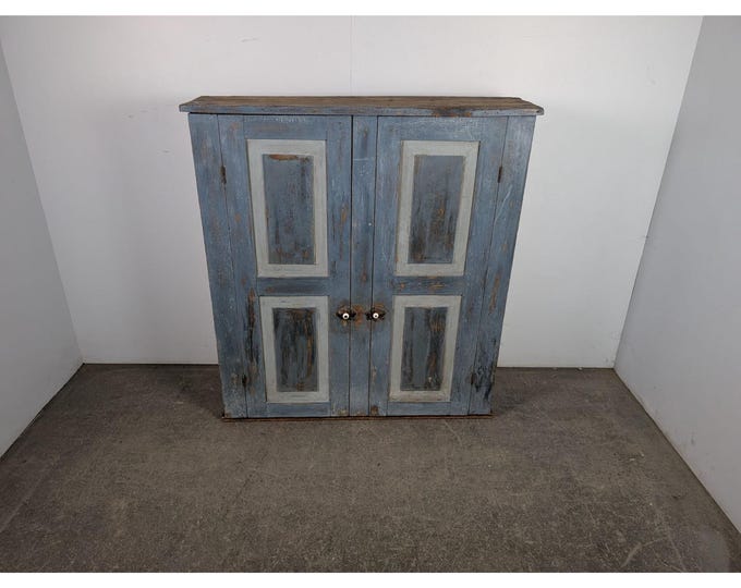 Mid 1800,s Two Door Cupboard # 196091 Shipping is not a 1.00 Shipping is not free please contact us before purchase Thanks