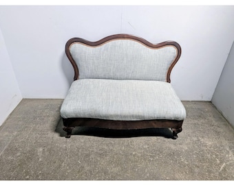 1840,s Louis Philippe Mahogany Settee # 198207 Shipping is not a 1.00 Shipping is not free please contact us before purchase Thanks