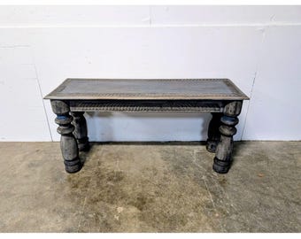 Hand Carved Mahogany Table # 199965 Shipping is not a 1.00 Shipping is not free please contact us before purchase Thanks