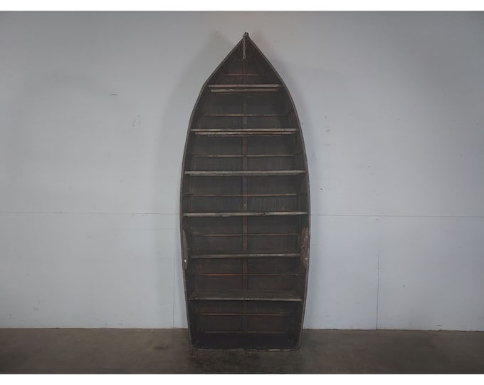 Early Handmade Fishing Boat Beautiful Construction # 192091 Shipping is not free please conatct us before purchase Thanks