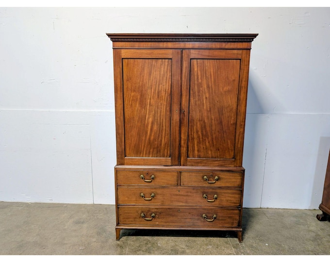 1840,s MAHOGANY SHIRT CABINET # 200630 Shipping is not a 1.00 Shipping is not free please contact us before purchase Thanks