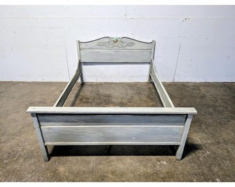 1920,S PAINTED DECORATED BED # 198661 Shipping is not a 1.00 Shipping is not free please contact us before purchase Thanks