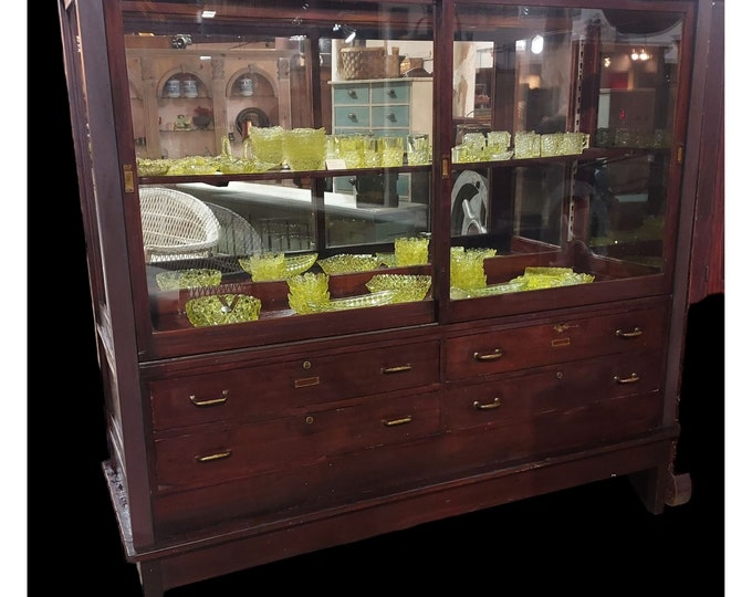 An Amazing 1880,s Display Cabinet # 192421 Shipping is not free please conatct us before purchase Thanks