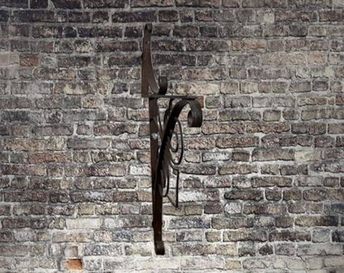 1890'S IRON LANTERN BRACKET #187633 Shipping is not a 1.00 Shipping is not free please contact us before purchase Thanks