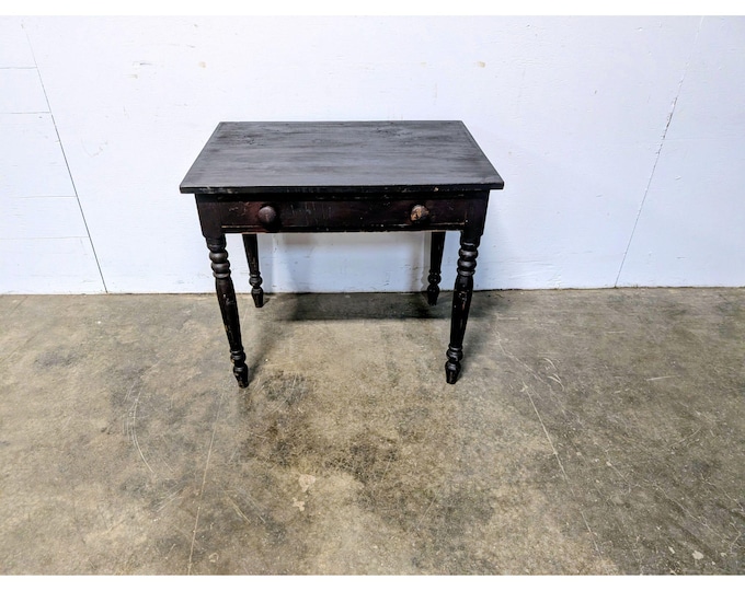 1850,s One Drawer Writing Table # 201123 Shipping is not a 1.00 Shipping is not free please contact us before purchase Thanks