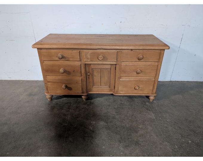 Mid 1800,s English Pine Sideboard # 196156 Shipping is not a 1.00 Shipping is not free please contact us before purchase Thanks