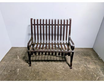 1910 IRON BENCH # 200487 Shipping is not a 1.00 Shipping is not free please contact us before purchase Thanks